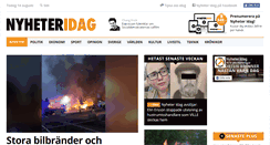Desktop Screenshot of nyheteridag.se